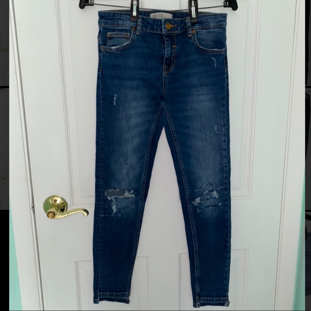 ZARA DENIM JEANS : SIZE 4